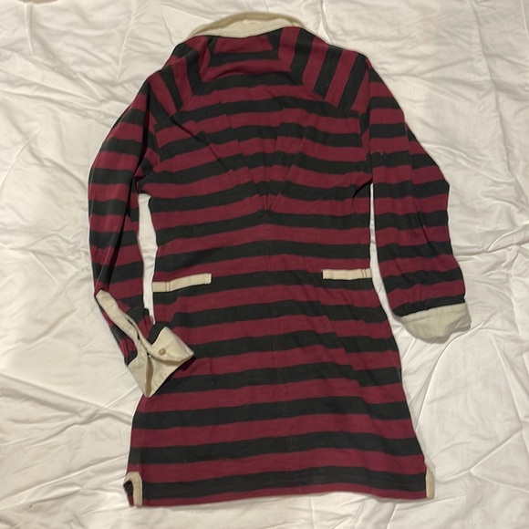 Isabel Marant “Grady” Striped Rugby Tunic Dress - Vint Sz 3 *As seen on RIHANNA* - Picture 10 of 10